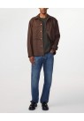 NN07, ISAK 1630 OVERSHIRT I BRUN