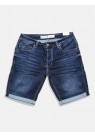 GABBA, SANZA STRETCH SHORTS I BLÅ