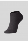 IQ Sox, Strømper, 3-pak Bambus Footies, Black