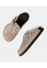 GARMENT PROJECT, JOHNSON CLOG SANDAL I GRÅ SUEDE