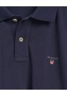 GANT, LANGÆRMET POLO I NAVY