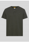 Camel Active, T-shirt, Henley, Green