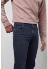 M5, SLIM STRETCH JEANS I MØRK BLÅ