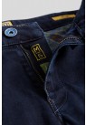 M5, SLIM STRETCH JEANS I MØRK BLÅ