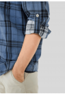 Camel Active, Overshirt, Checked Shirt, Blue