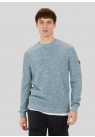 Camel Active, Strik, Light Roundneck Sweater, Blue