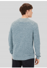 Camel Active, Strik, Light Roundneck Sweater, Blue