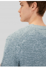 Camel Active, Strik, Light Roundneck Sweater, Blue
