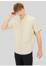 Camel Active, Skjorte SS, Linen-Cotton Shirt, Beige 