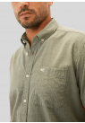 Camel Active, Skjorte SS, Light Striped Shirt, Green 
