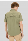 Camel Active, Skjorte SS, Cooling Effect Shirt, Green 