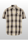 Camel Active, Skjorte SS, Light Cotton, Yellow Check