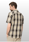 Camel Active, Skjorte SS, Light Cotton, Yellow Check