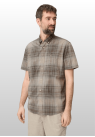 Camel Active, Skjorte SS, Cotton Check, Light Brown 