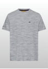 Camel Active, T-shirt, Quick Dry, Grey-Blue Melange 