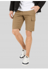 Camel Active, Shorts, Cargo Structure Shorts, Brown 