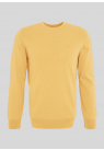 Barbour, Strik, Pima Cotton Crew Neck Sweater, Honey Gold 