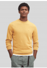 Barbour, Strik, Pima Cotton Crew Neck Sweater, Honey Gold 