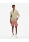 Barbour, Strik, Cotton Half Zip Sweater, Washed Stone