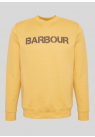Barbour, Sweatshirt, Farnwoth Crew, Gul 
