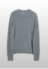 Sunflower, Strik, Moon Linen Sweater 3084, Blue Moulines