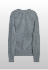 Sunflower, Strik, Moon Linen Sweater 3084, Blue Moulines
