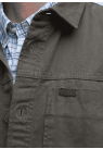 Barbour, Overshirt, Lingfield Canvas Overshirt, Fern