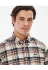 BARBOUR, SHIELDTON SKJORTE I BORDEAUX 