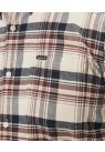 BARBOUR, SHIELDTON SKJORTE I BORDEAUX 