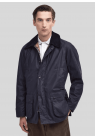 Barbour, Overtøj, Wax Ashby Jacket, Navy