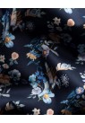 Eton, Skjorte, Contemporary, Floral Print Twill, Navy 