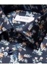 Eton, Skjorte, Contemporary, Floral Print Twill, Navy 