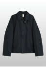 Sunflower, Overshirt, Short Raglan Coat, Black 