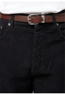 Sunflower, Bælte, Simple Belt 2,5cm, Brown