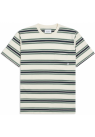 T-SHIRT, SOMA STRIPE / OFF WHITE