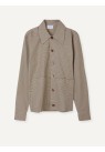 LIBERTINE, SPIDER OVERSHIRT I BRUN