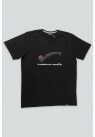 LAKOR, LAKRIDSPIBE T-SHIRT I SORT 