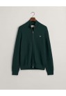 GANT, TEKSTURERET CARDIGAN I GRØN