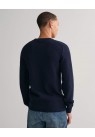 Gant, Strik, Crewneck, Navy