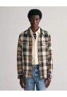 Gant, Overshirt, Twill, Green Check