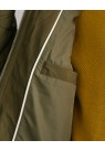 GANT, QUILTED WINDCHEATER JAKKE I GRØN
