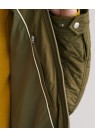 GANT, QUILTED WINDCHEATER JAKKE I GRØN