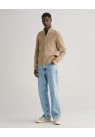 Gant, Stik Cardigan, Stripe Texture, Sand 