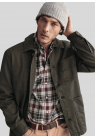 Gant, Overshirt, Darment-Dyed Overshirt, Deepest Forest 