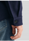Gant, Overshirt, Wool Blend Overshirt, Navy