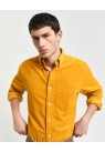 Gant, Skjorte, Corduroy Shirt, Gold Yellow 