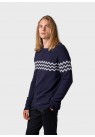 KLITMØLLER, TOKE STRIK I NAVY
