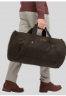Barbour, Taske, Explorer Wax Duffle Bag, Olive 