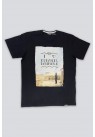 LAKOR, UDKANT T-SHIRTS I SORT 