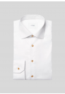 Eton, Skjorte, Slim Signature Twill Effect, White 